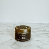 Herbs / Gold Tin