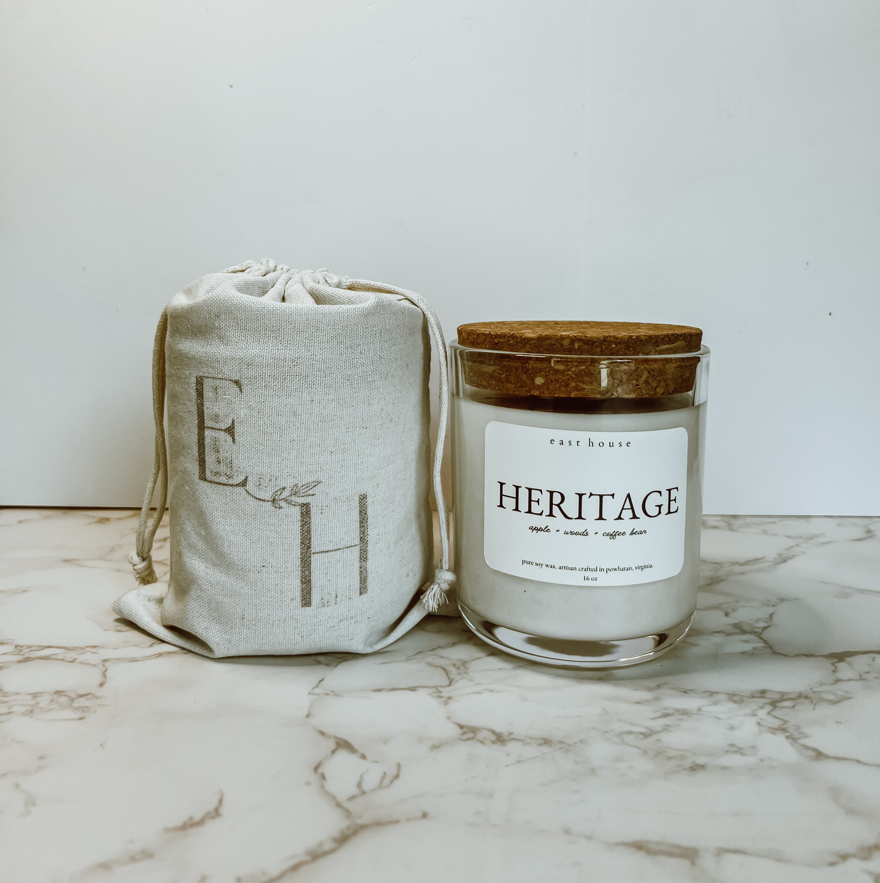 セール価格❤️candle house❤️ベージュ×茶 リビング✲ガーデニング❤️ Heritage / 16 oz – East House Chandlery